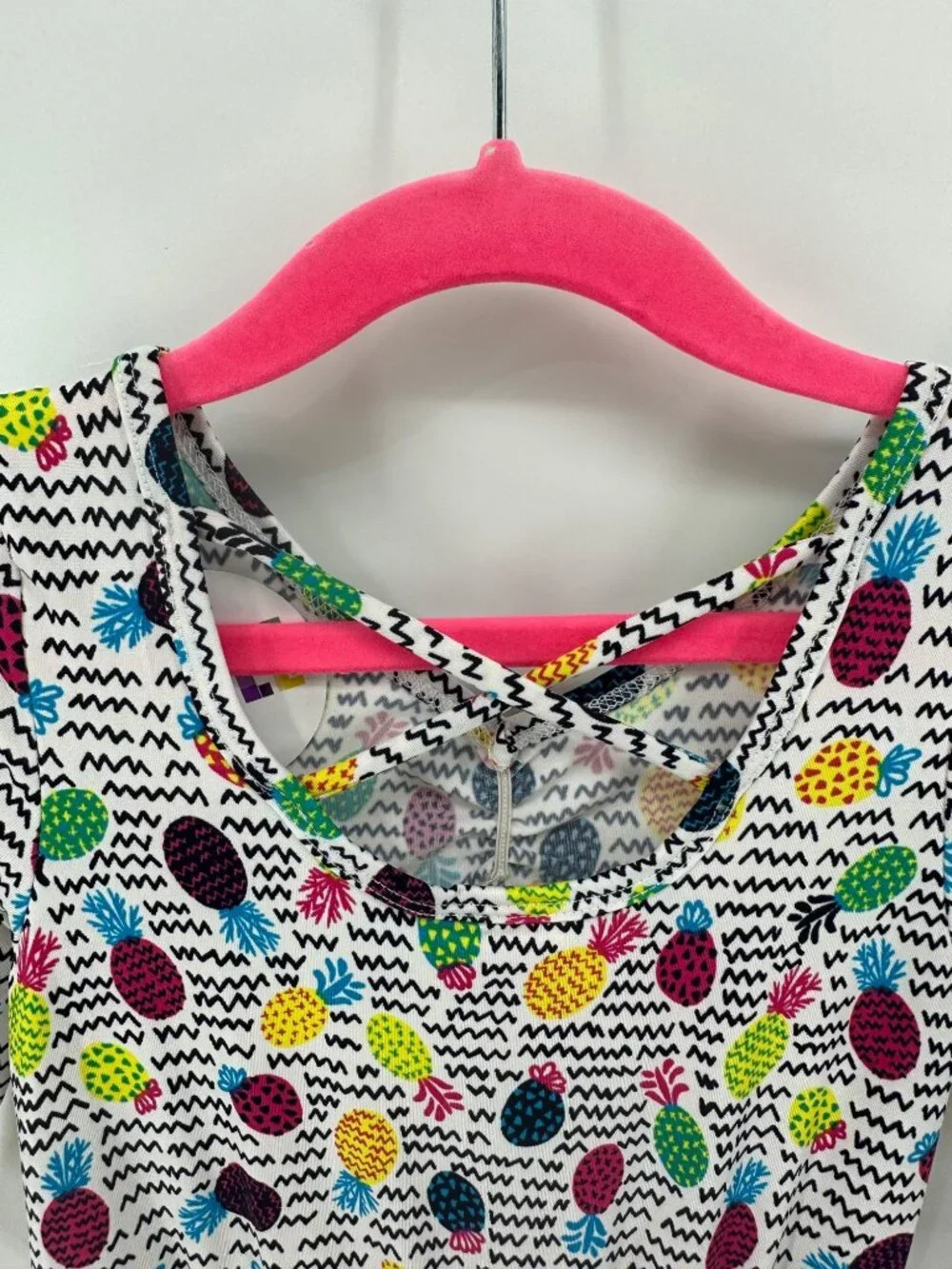 Dotdotsmile Girls Dress Size 3/4 Multi Color Pineapple Print New With Tags